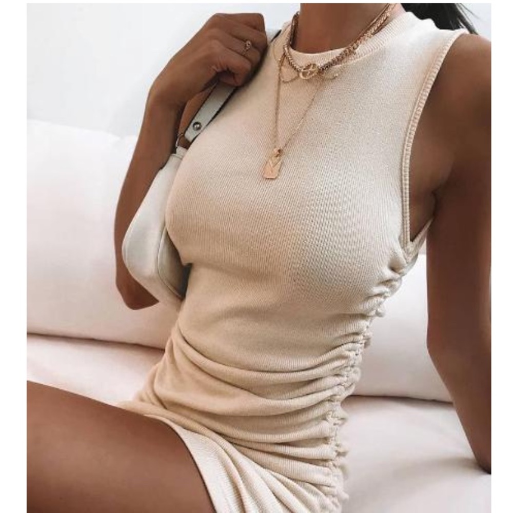 Cream dress